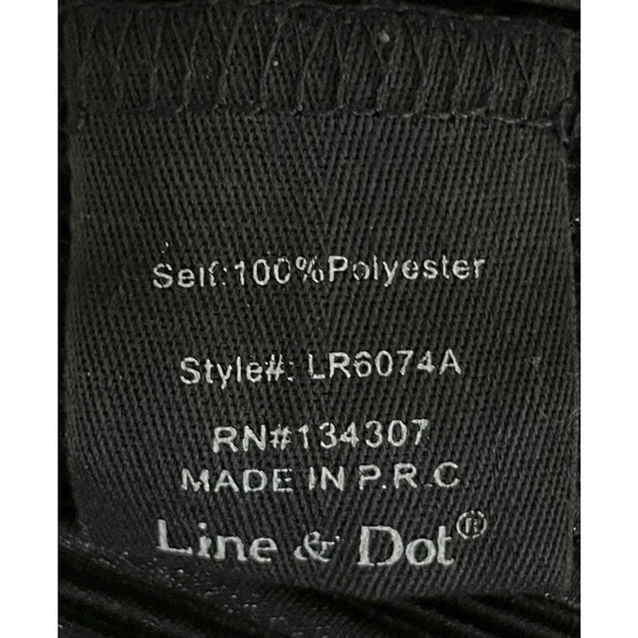 Line + Dot Revolve Sephora Black Jumpsuit Large Party Night Out Evening Formal - Picture 9 of 10